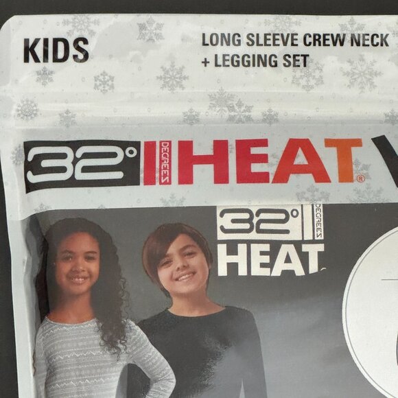 32 Degrees Kids' Black Heat Set - L (12/14) NWT - Picture 4 of 15